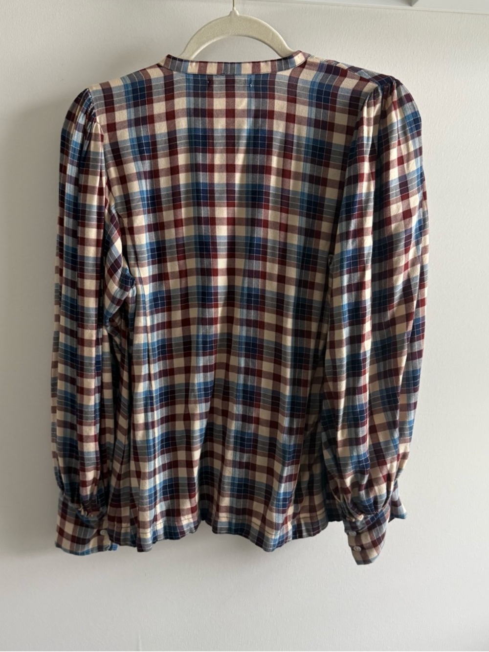 Doen Harlow plaid Top - Picture 5 of 6